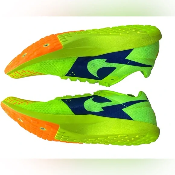 NWOB Nike Zoom Rival XC 6 Cross Country Sz 10 VOLT/CONCORD/TOTAL ORANGE - Picture 9 of 9